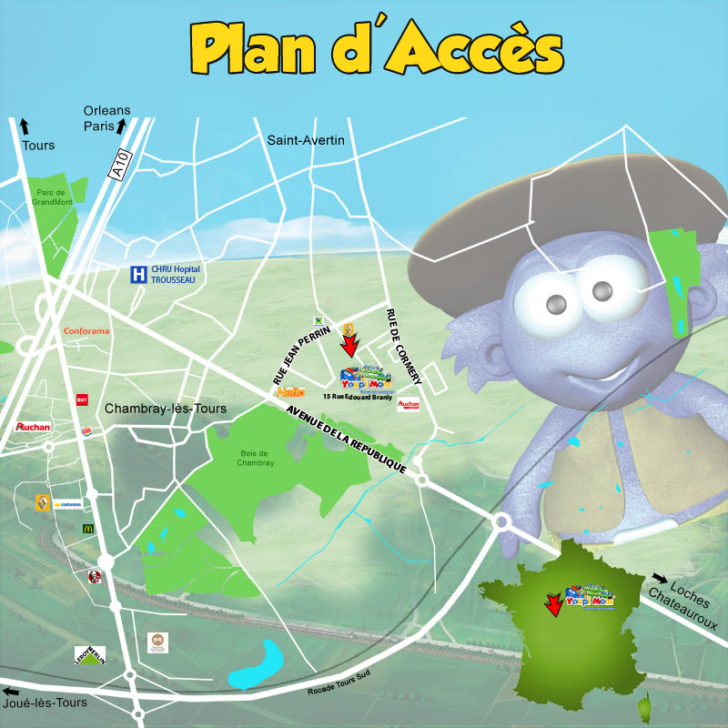 Plan d'accès Youpimom